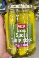 Mängden socker i Kosher spear dill pickles