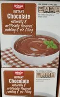 Mängden socker i Instant chocolate pudding filling
