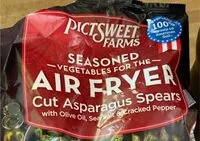 Mängden socker i Air Fryer Cut Asperagus Spears