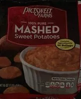 Mängden socker i Mashed sweet potatoes