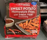 Mängden socker i Sweet Potato Homestyle Fries with Sweet Heat seasoning