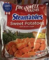 Mängden socker i Farms steam'ables sweet potatoes with brown sugar