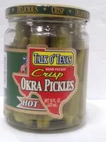 Mängden socker i Okra Pickles HOT