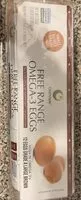Mängden socker i Cage Free Omega-3 Eggs