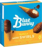 Mängden socker i Vanilla mini swirls