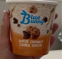 Mängden socker i blue bunny super chunky cookie dough