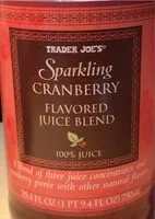 Mängden socker i Sparkling Cranberry