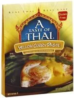 Mängden socker i Yellow curry paste