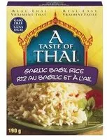Mängden socker i Garlic Basil Coconut Rice