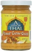 Mängden socker i Peanut satay sauce