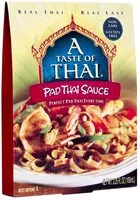 Mängden socker i Pad Thai Sauce