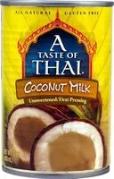 Mängden socker i A taste of thai, coconut milk