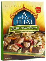 Mängden socker i A taste of thai, green curry paste