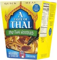 Mängden socker i Pad thai noodles