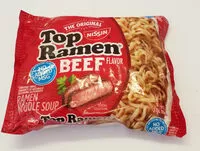 Mängden socker i Ramen noodle soup, beef