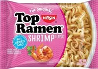 Mängden socker i Shrimp flavor ramen noodle soup