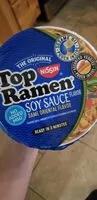 Mängden socker i Top ramen the original soy sauce ramen noodle soup
