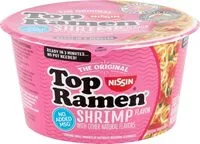 Mängden socker i Top ramen shrimp ramen noodle soup