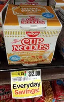 Mängden socker i Ramen noodle soup