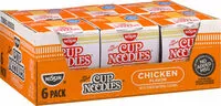 Mängden socker i Cup Noodles, Ramen Noodle Soup, Chicken