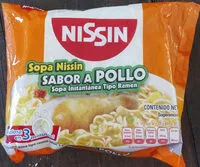 Mängden socker i Sopa nissin sabor a pollo
