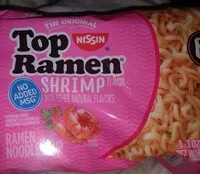 Mängden socker i Top Ramen shrimp noodle soup