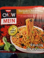 Mängden socker i Chow mein teriyaki chicken chow mein noodles