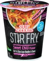Mängden socker i Cup noodles sweet chili flavor stir fry style