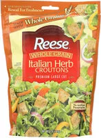 Mängden socker i Whole grain italian herb croutons premium large cut