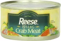 Mängden socker i Fancy leg crabmeat