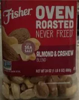 Mängden socker i Oven Roasted almond cashew with sea salt