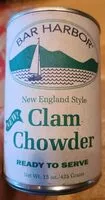 Mängden socker i New England Style Clam Chowder