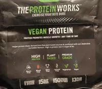 Mängden socker i Vegan protein