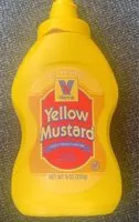 Mängden socker i Yellow Mustard