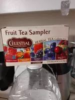 Mängden socker i Celestial seasonings, herbal tea caffeine free, fruit tea sampler