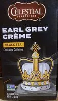 Mängden socker i EARL GREY CRÈME black tea