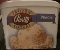 Mängden socker i Frozen yogurt peach