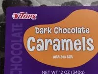 Mängden socker i Dark Chocolate Caramels with sea salt