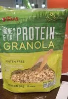 Mängden socker i Honey Oat Protein Granola