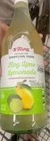 Mängden socker i Key lime lemonade sparkling soda