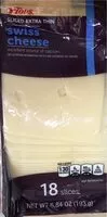 Mängden socker i Swiss Cheese