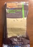 Mängden socker i Pepper Jack Cheese