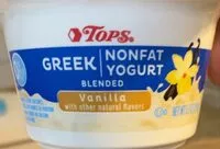 Mängden socker i Vanilla blended greek nonfat yogurt