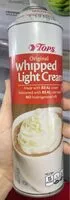 Mängden socker i Original whipped light cream