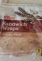 Mängden socker i Tops whole wheat sandwich wraps