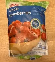 Mängden socker i Whole strawberries