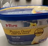 Mängden socker i Premium churned light vanilla ice cream