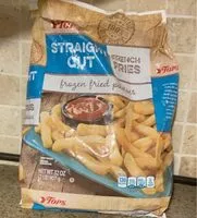 Mängden socker i Straight cut french fries