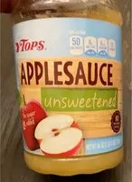 Mängden socker i Unsweetened applesauce