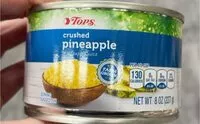 Mängden socker i Crushed pineapple